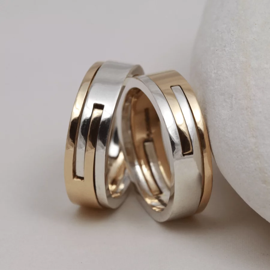 Bespoke Matching Wedding Rings