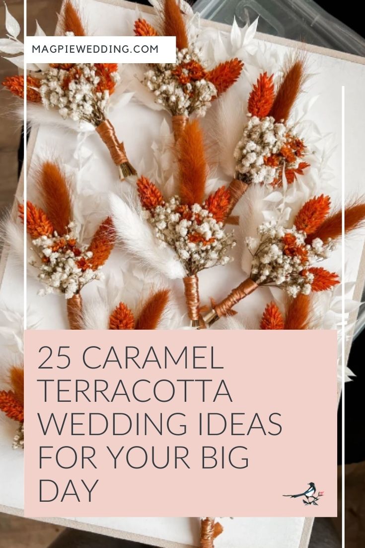 Caramel Terracotta Wedding Ideas