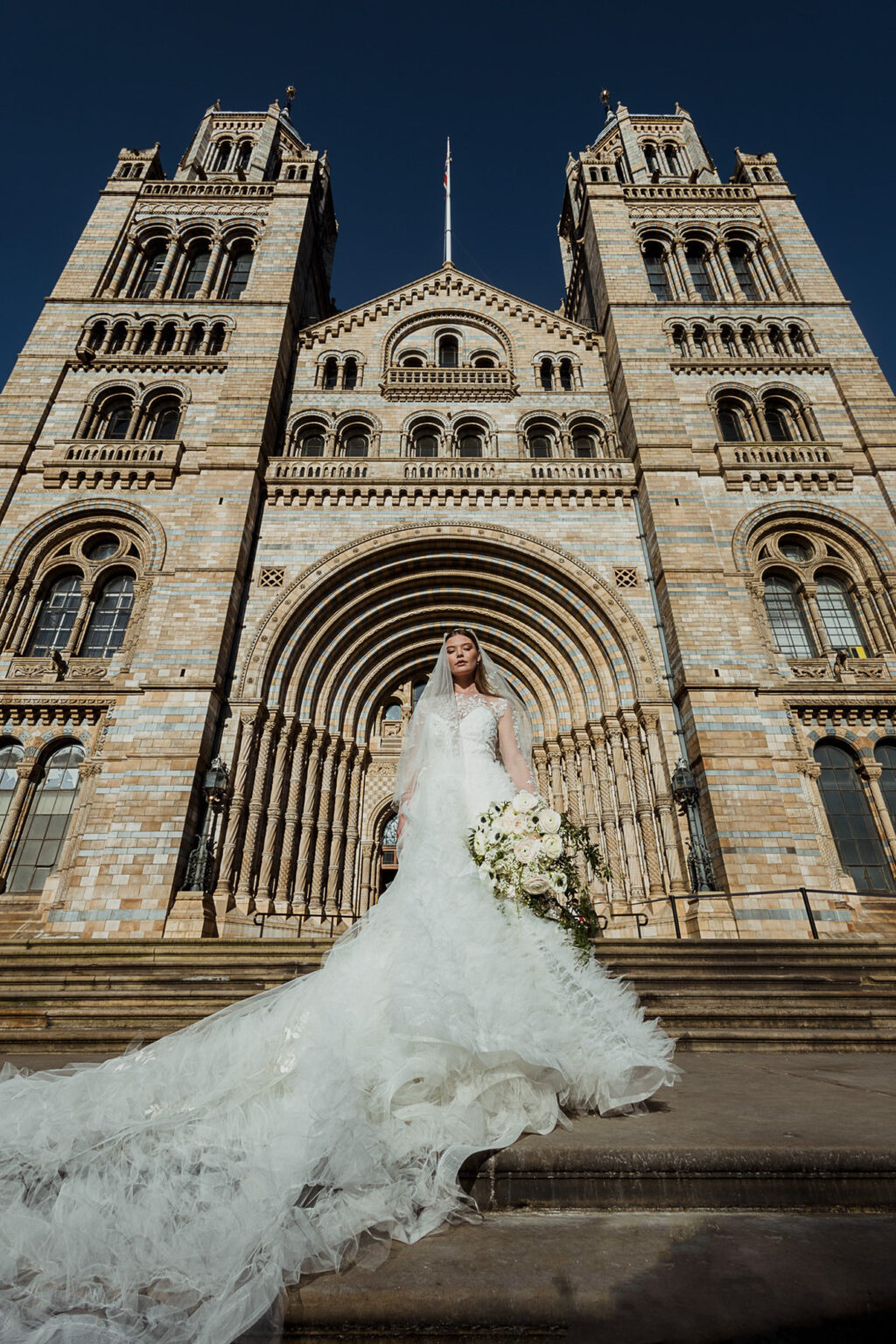 Luxury City Elopement At The Natural History Museum