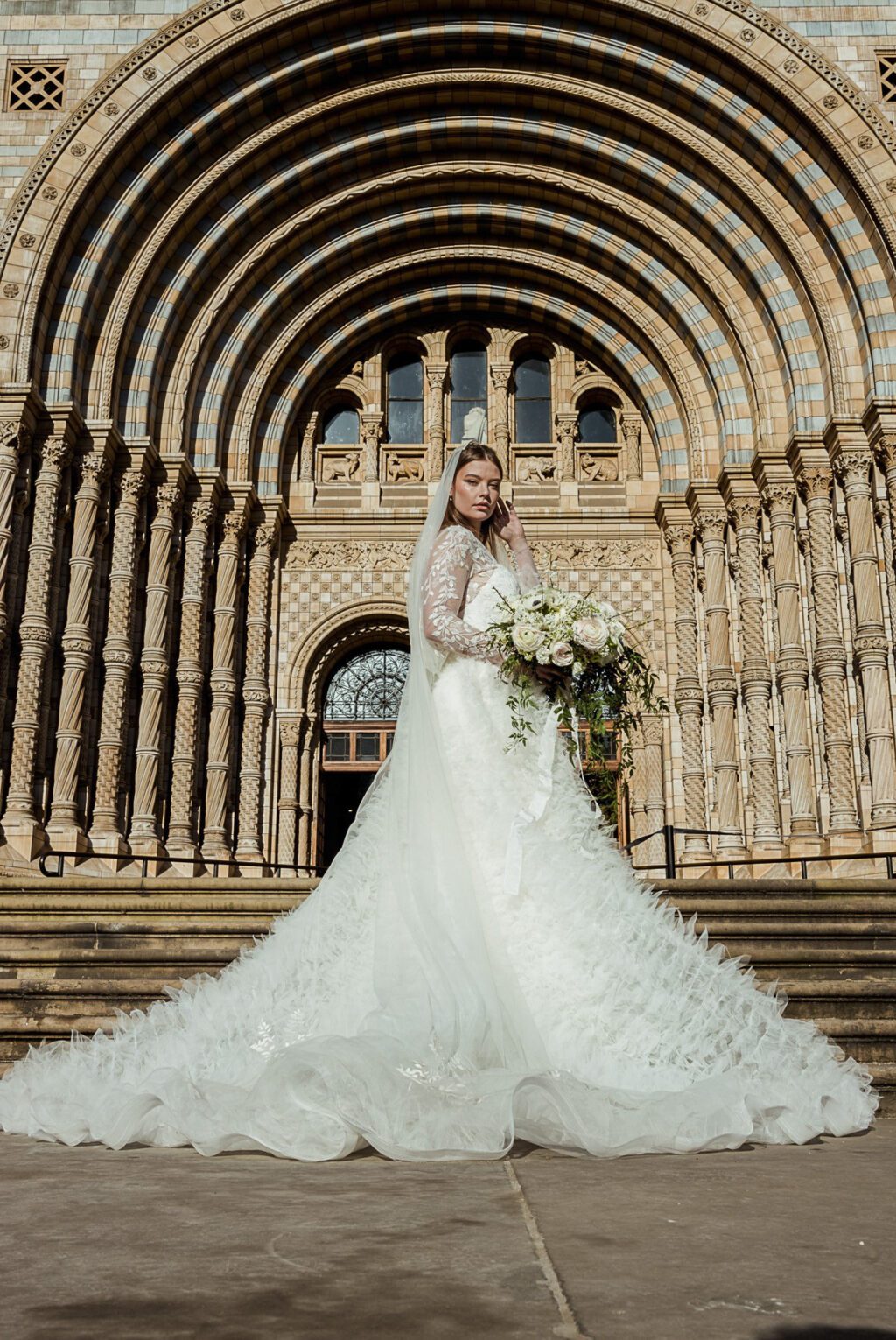 Luxury City Elopement At The Natural History Museum