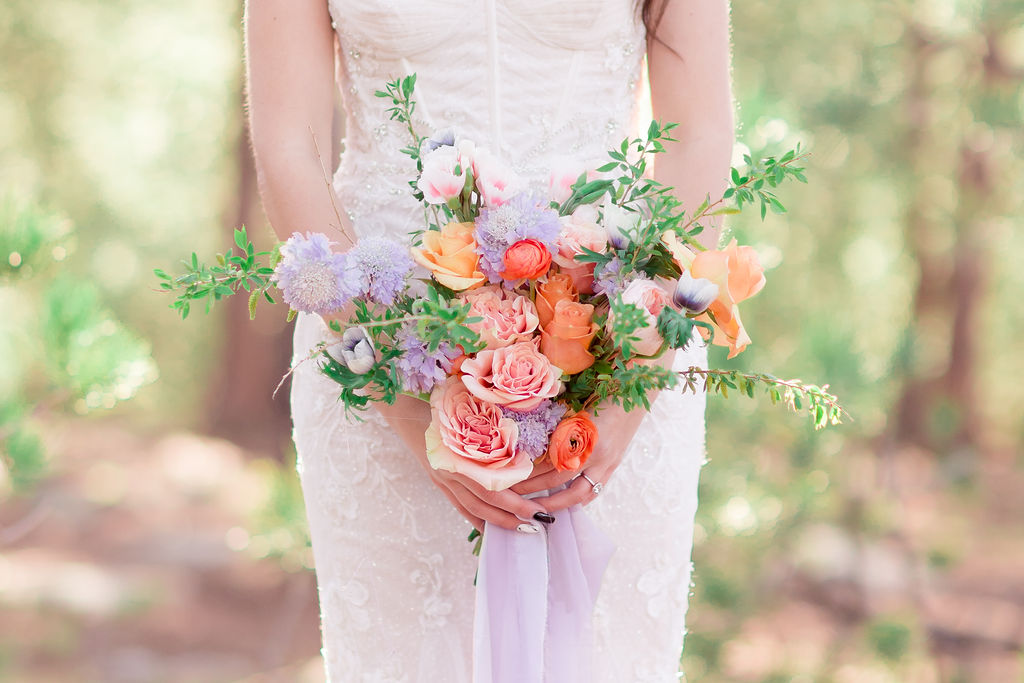 Destination Woodland Elopement With Brunch Wedding Reception