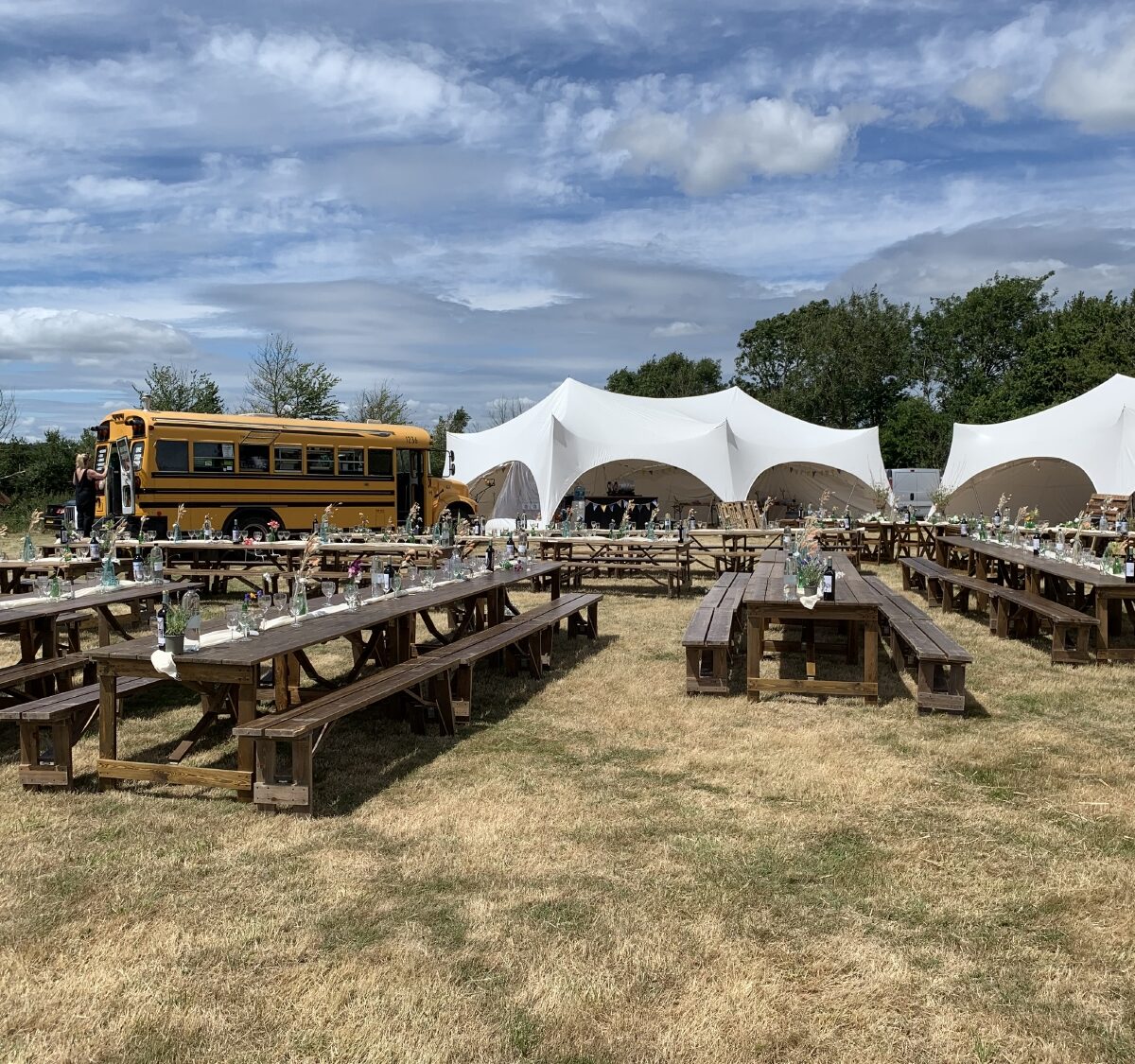 Festival style wedding