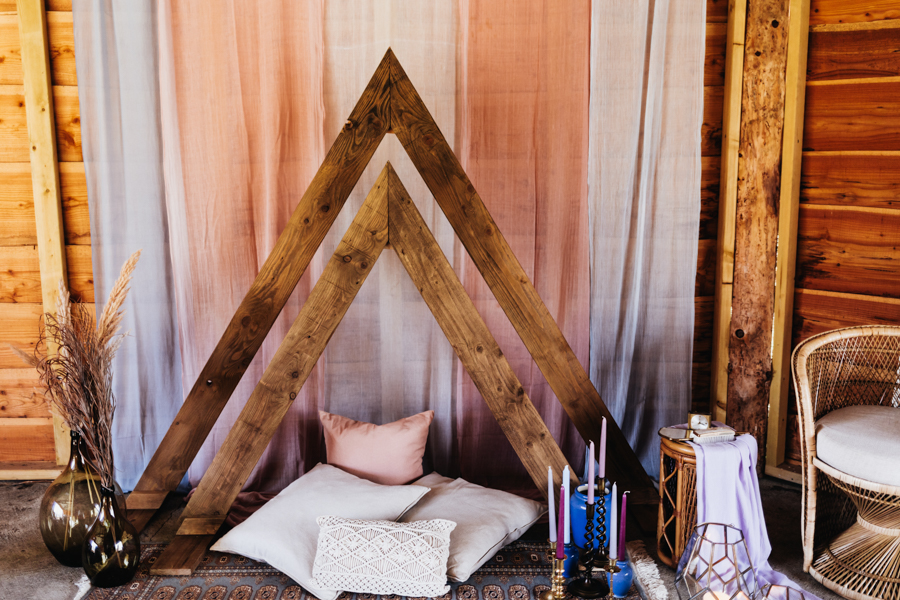 Boho Eco Wedding Inspiration At Wellington Wood Norfolk 