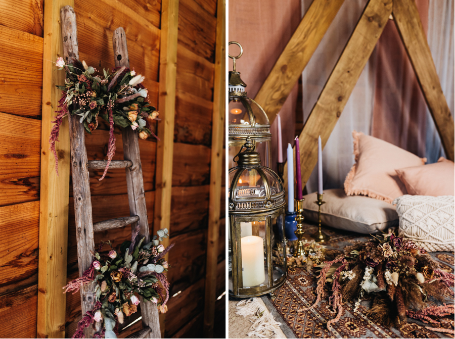 Boho Eco Wedding Inspiration At Wellington Wood Norfolk 