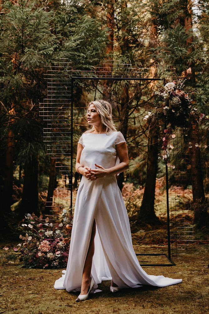 Woodland Winter Destination Wedding In Portugal