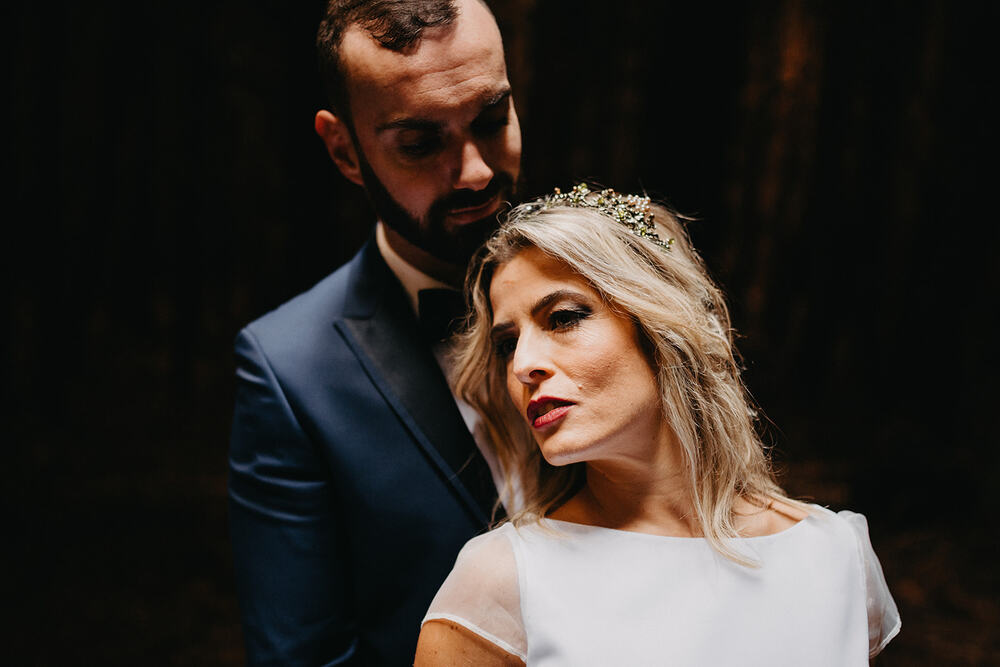 Woodland Winter Destination Wedding In Portugal