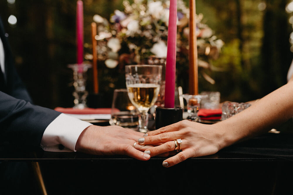Woodland Winter Destination Wedding In Portugal