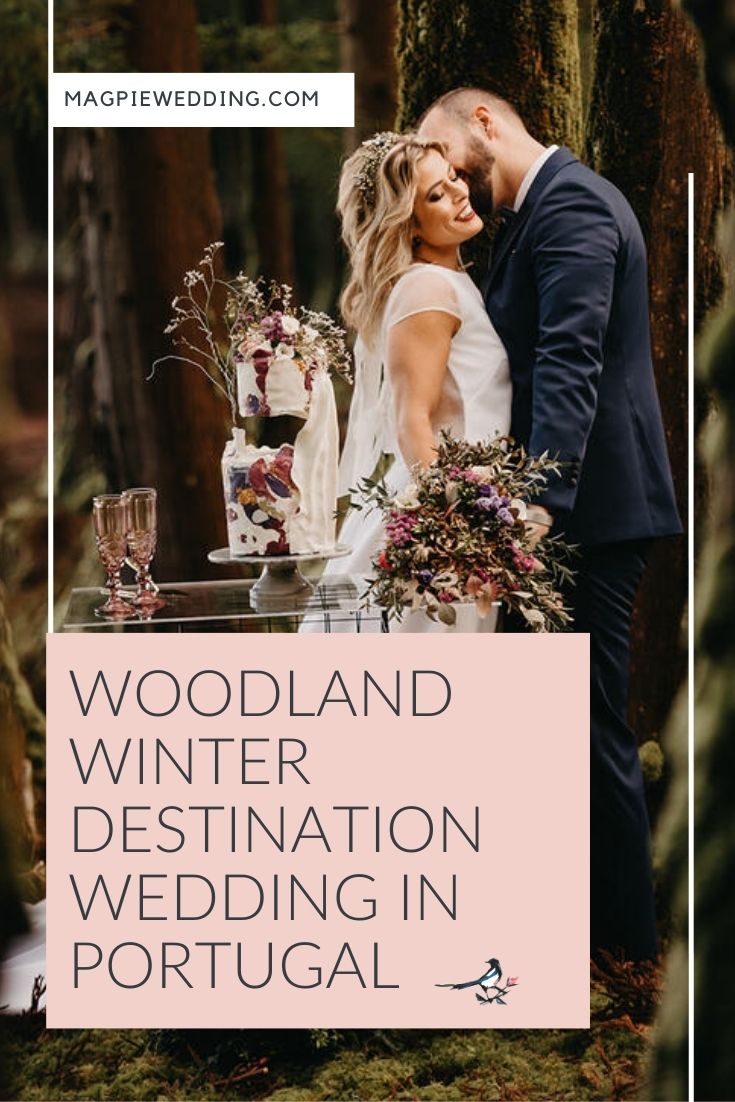 Woodland Winter Destination Wedding In Portugal