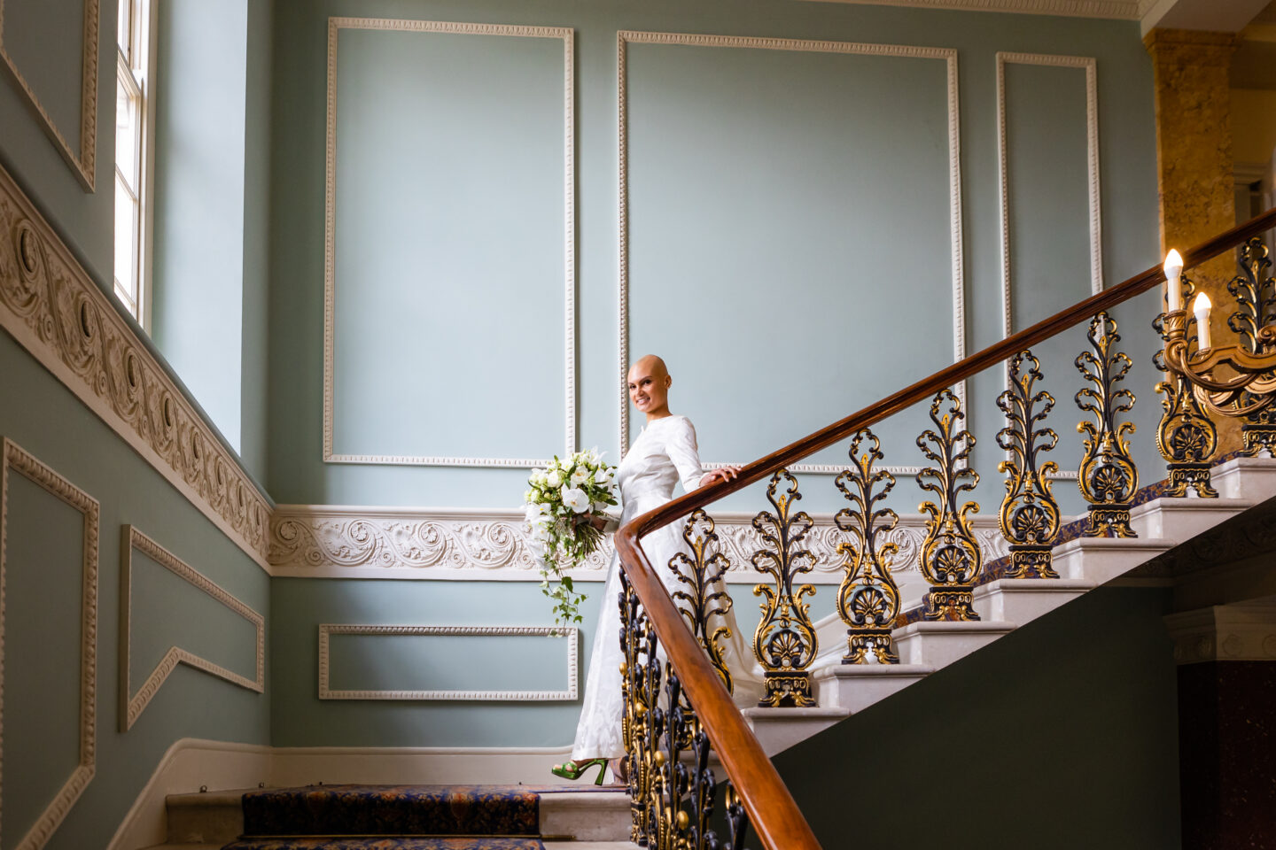 Remembering Iris With A Pre-Loved Wedding Dress At Hylands House