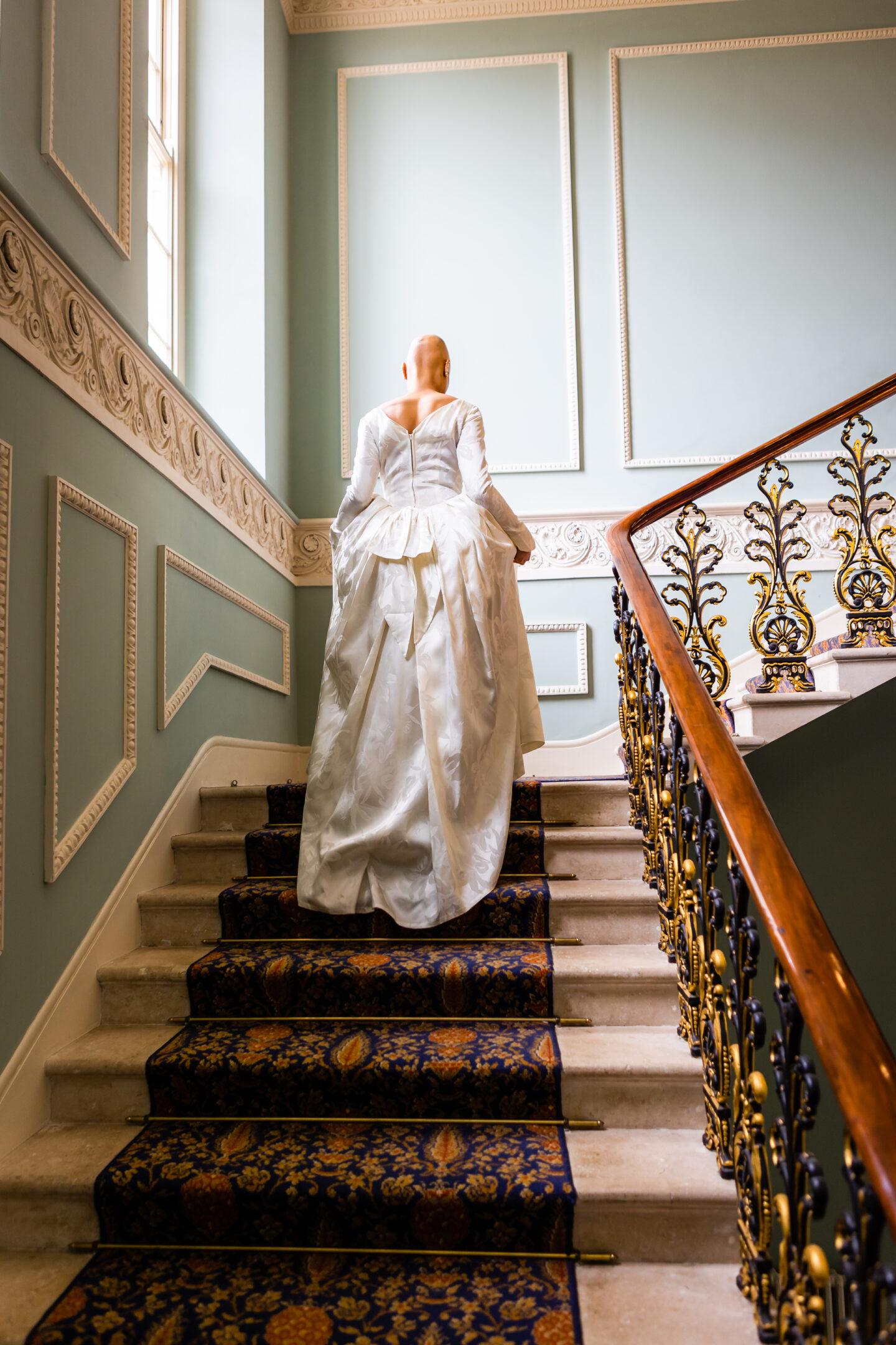 Remembering Iris With A Pre-Loved Wedding Dress At Hylands House