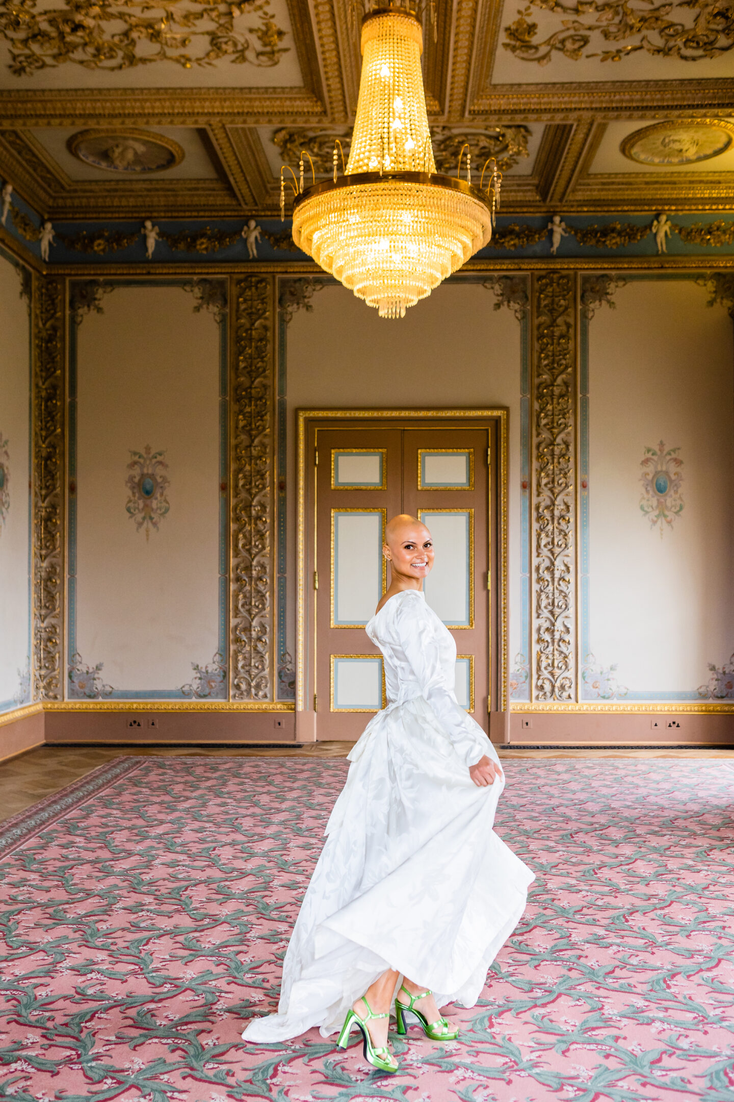 Remembering Iris With A Pre-Loved Wedding Dress At Hylands House