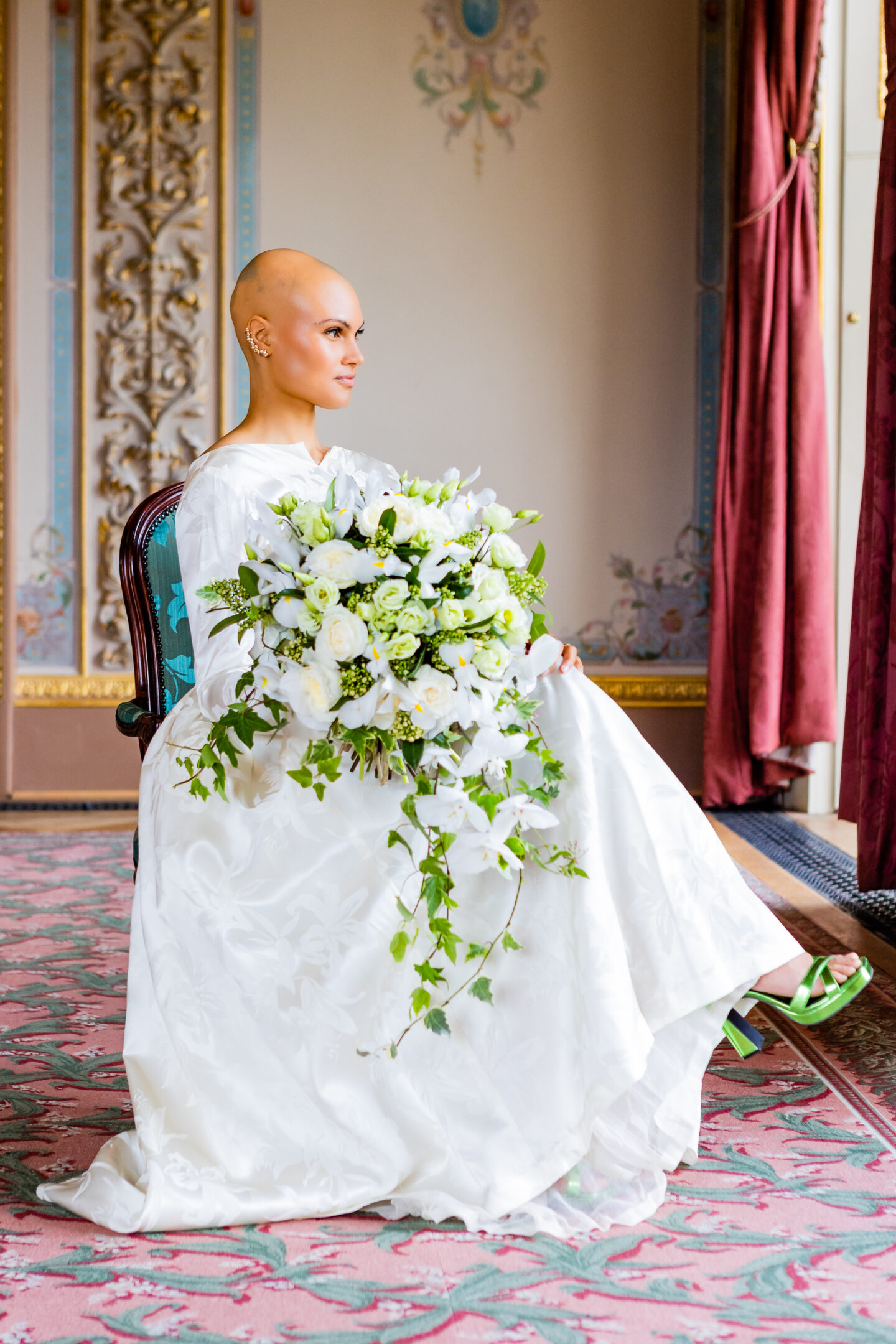 Remembering Iris With A Pre-Loved Wedding Dress At Hylands House