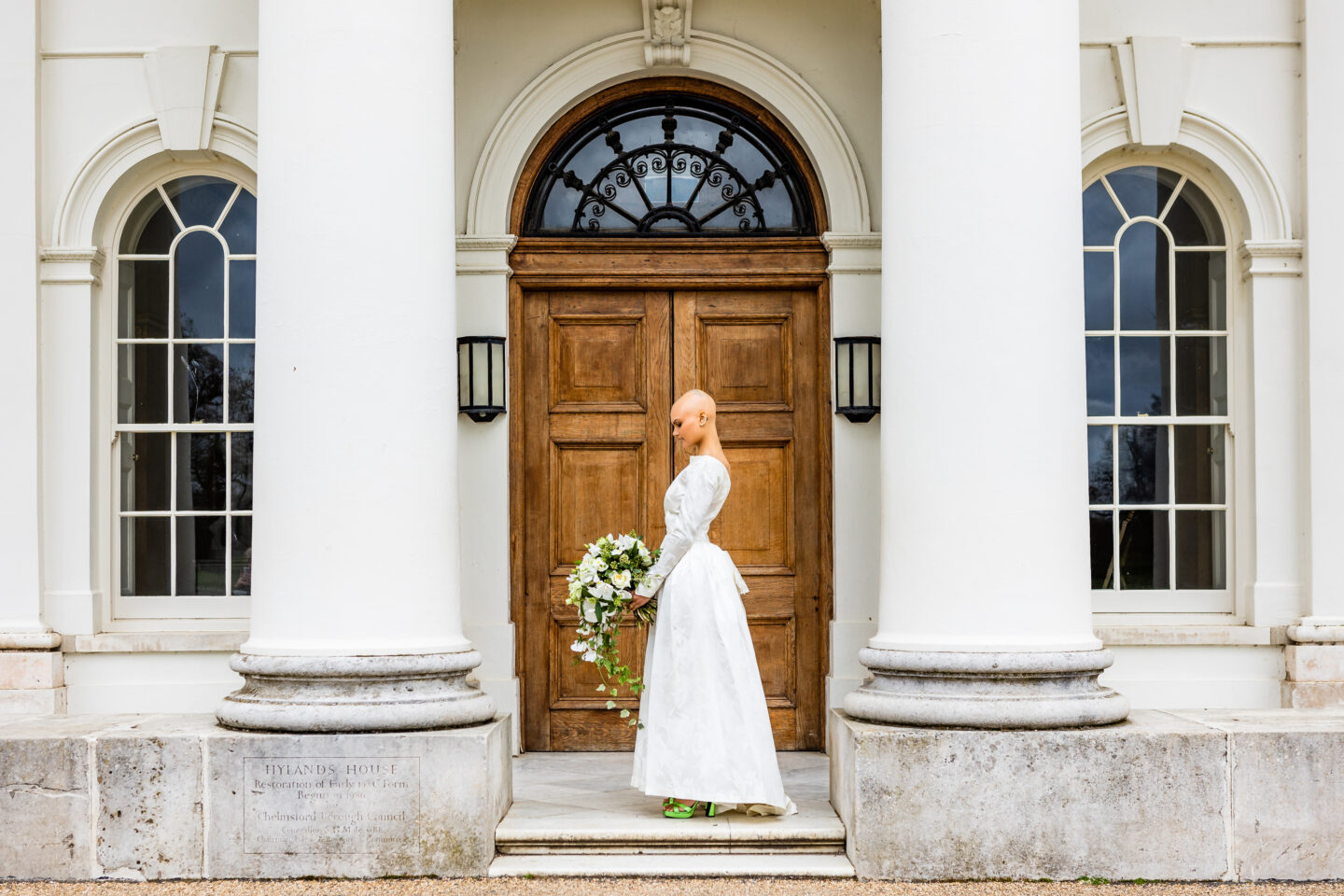 Remembering Iris With A Pre-Loved Wedding Dress At Hylands House