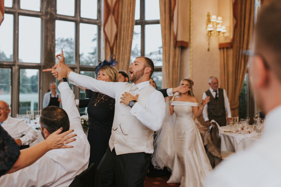 Intimate Wedding With Bespoke Wedding Dress At Ashridge House