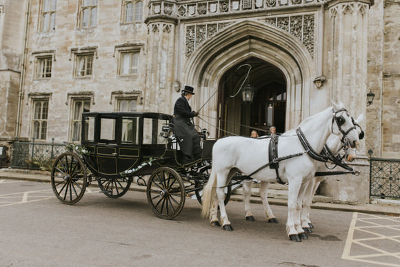 Intimate Wedding With Bespoke Wedding Dress At Ashridge House