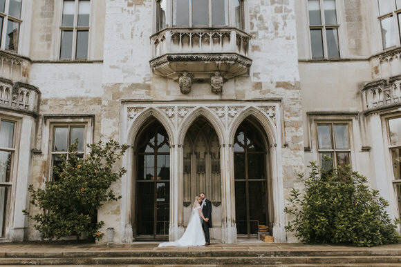  Intimate Wedding With Bespoke Wedding Dress At Ashridge House 