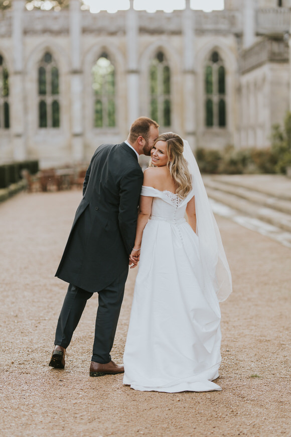  Intimate Wedding With Bespoke Wedding Dress At Ashridge House 