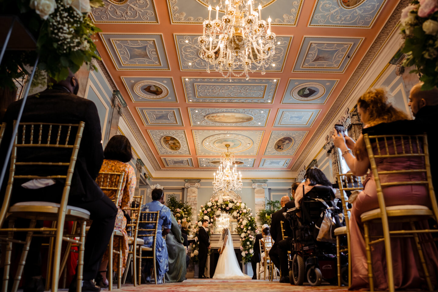 Classic City Wedding With Custom Made Dress At The Lanesborough Hotel London