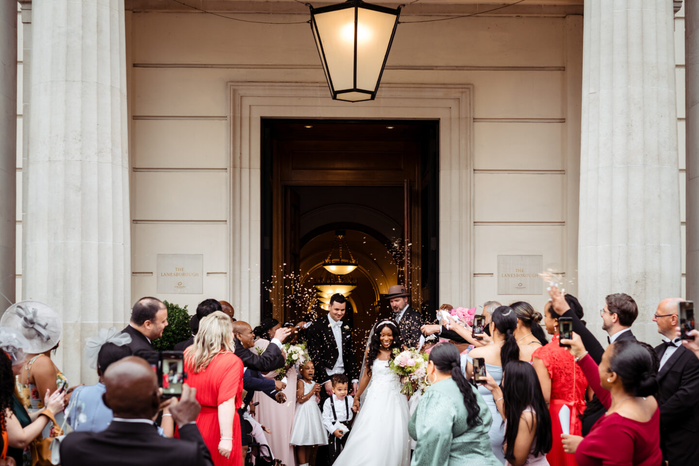 Classic City Wedding With Custom Made Dress At The Lanesborough Hotel London
