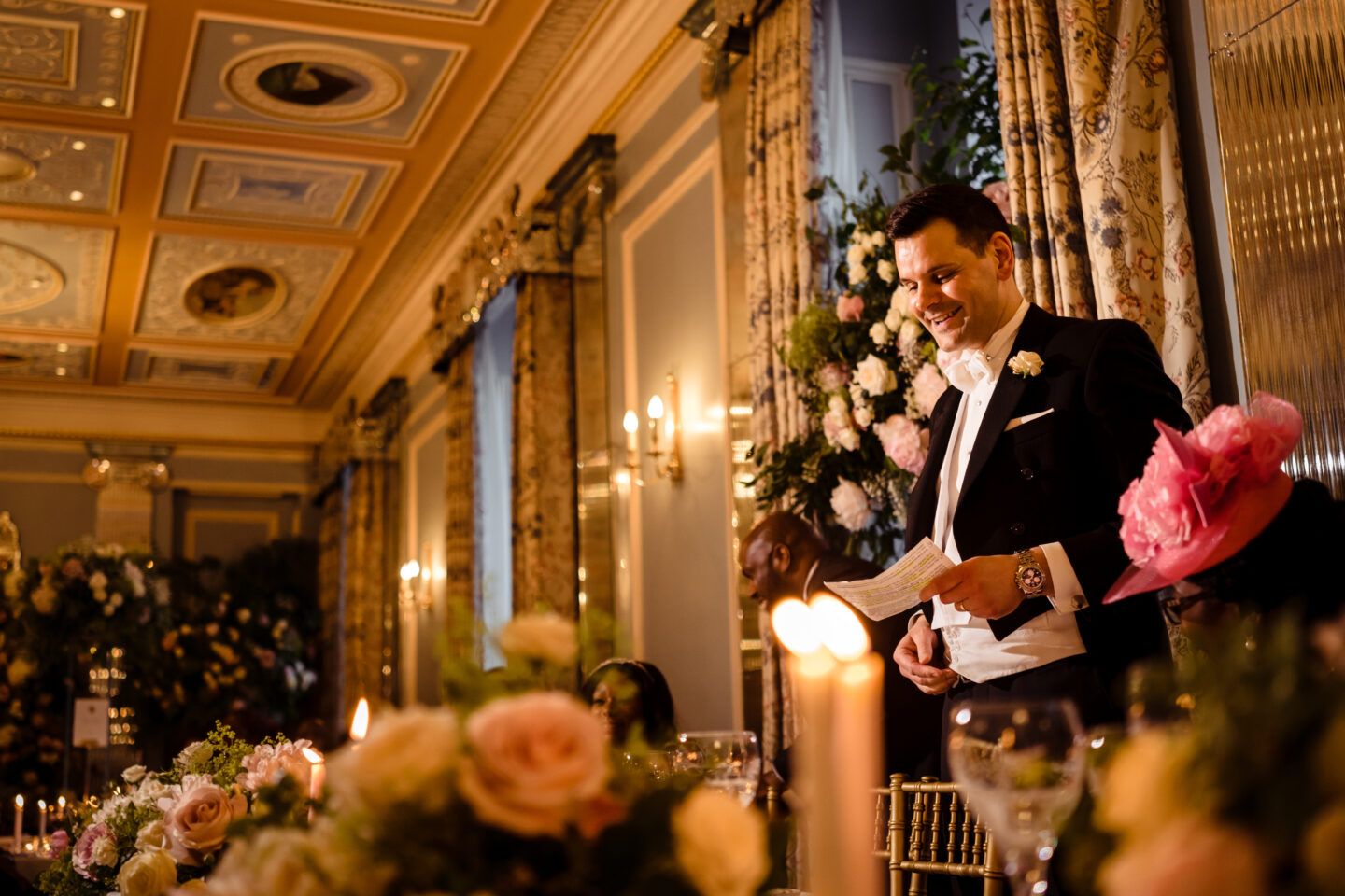 Classic City Wedding With Custom Made Dress At The Lanesborough Hotel London