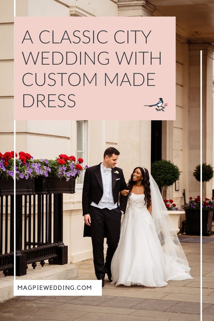 Classic City Wedding With Custom Made Dress At The Lanesborough Hotel London