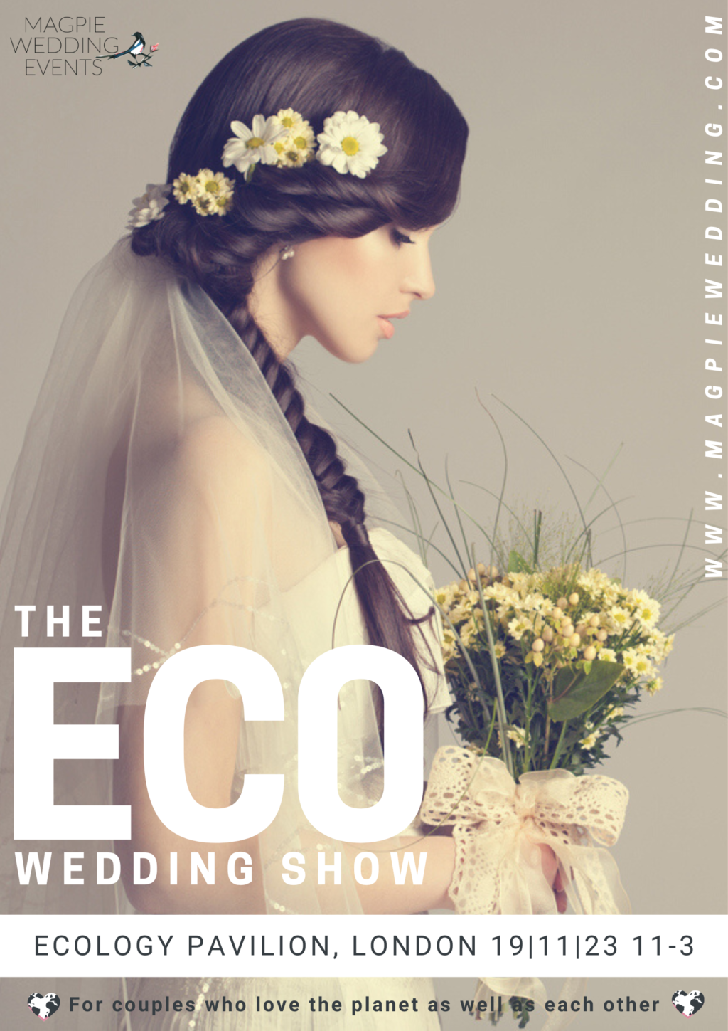 London ECO Wedding Show poster Nov 23
