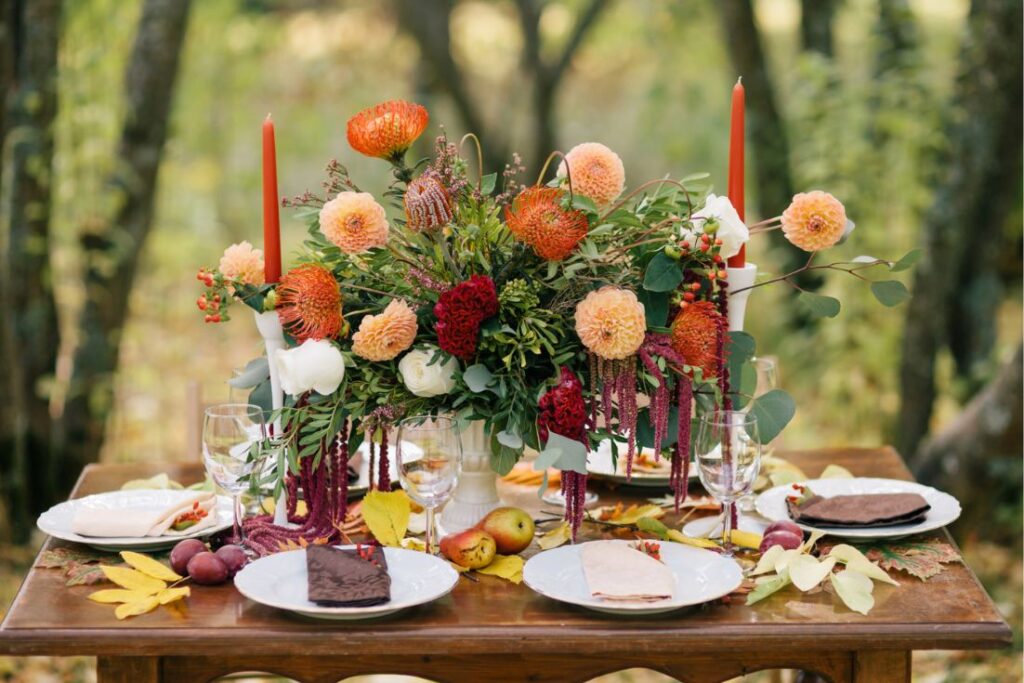 From Venue To Décor; How To Plan Your Perfect Autumn Wedding