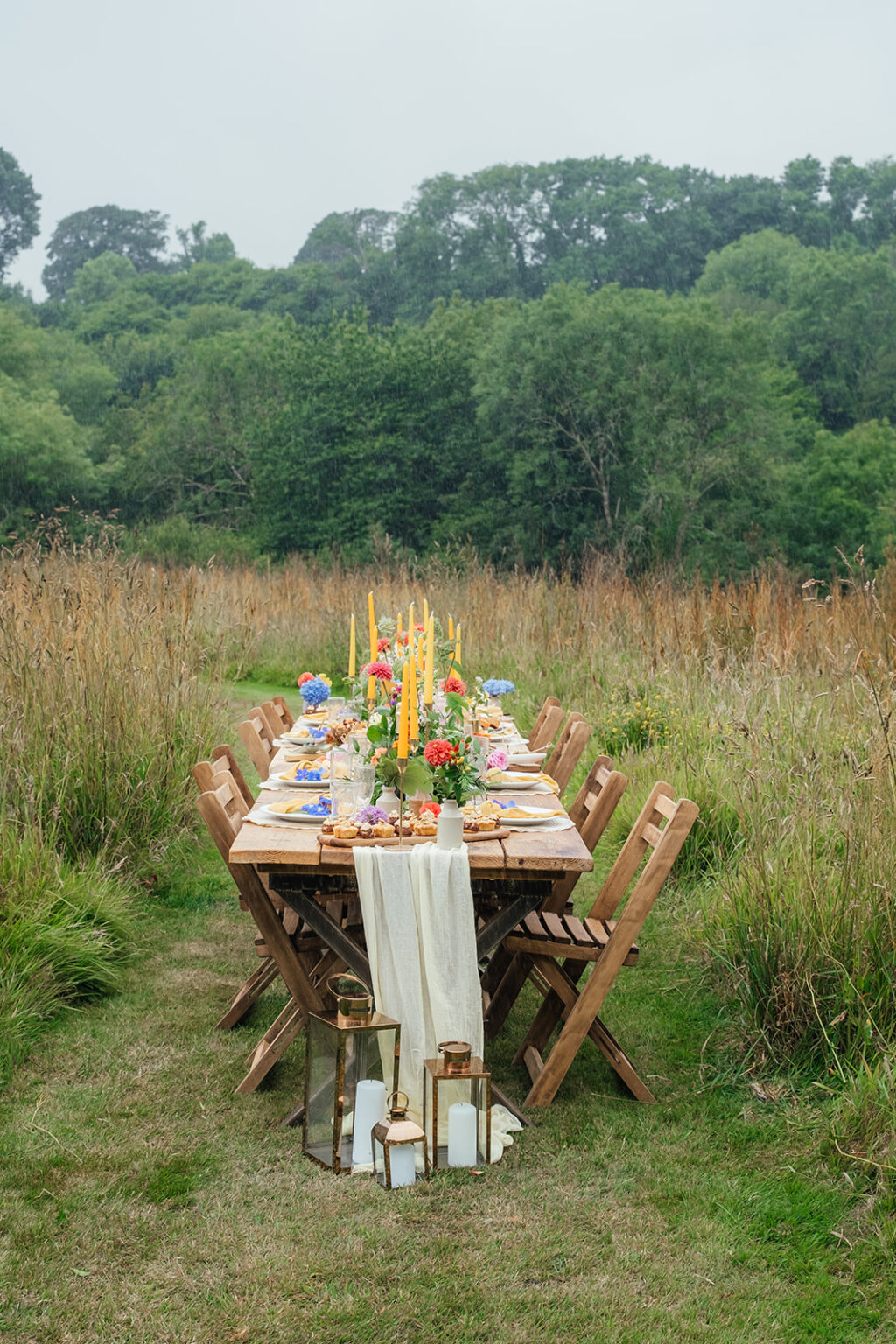 Colourful LGBTQ+ Meadow Wedding At Kilminorth Cornwall