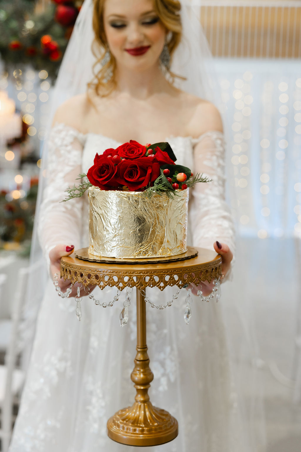  A Very Festive Wedding Day With Modern Styling