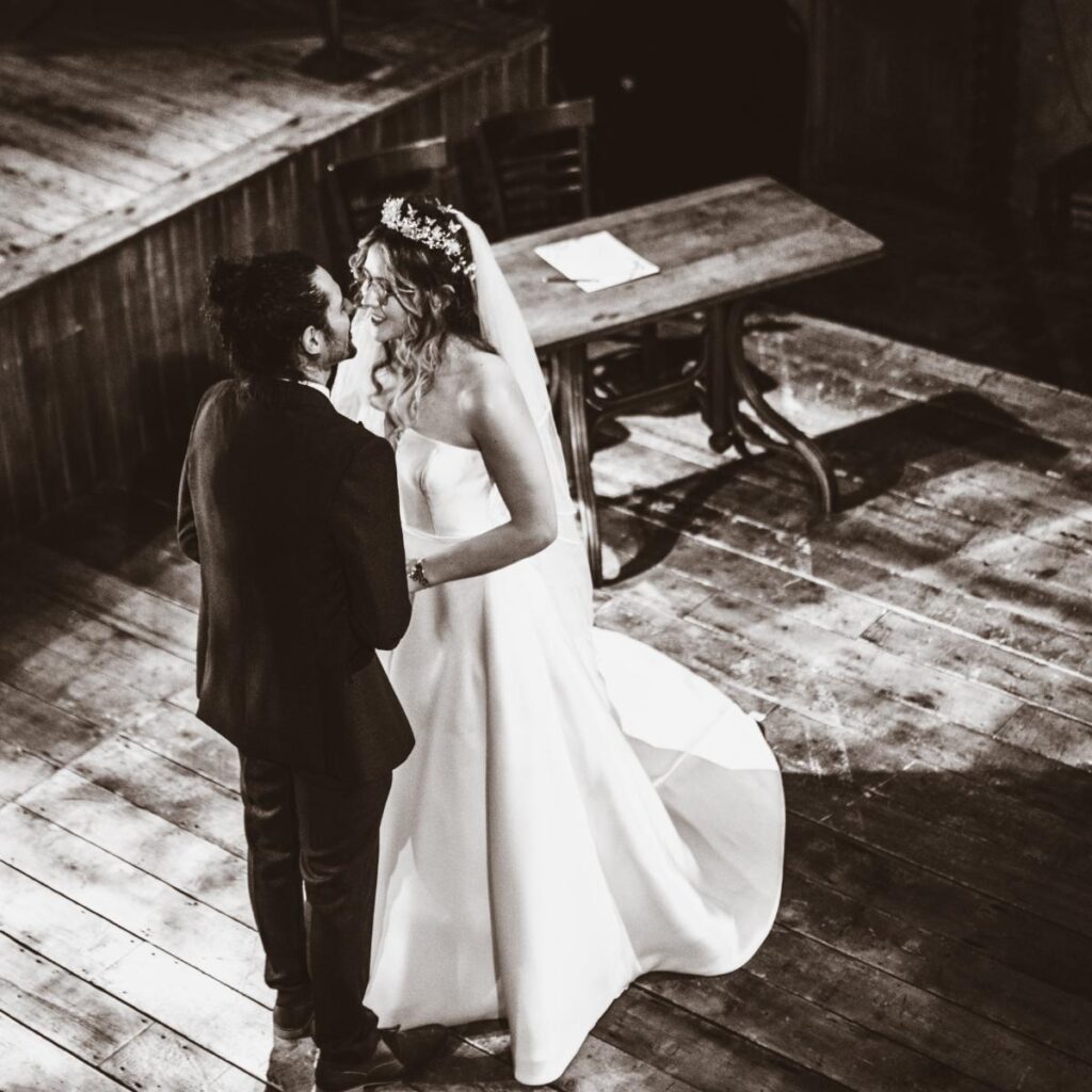 A Vegan Wedding At Wilton’s Music Hall