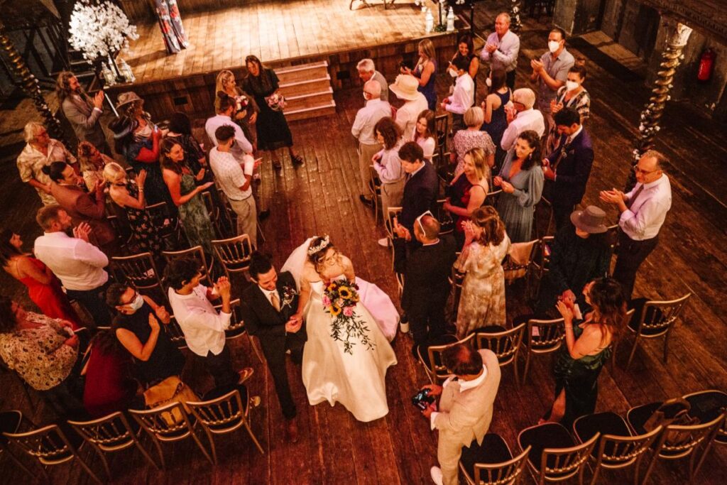 A Vegan Wedding At Wilton’s Music Hall