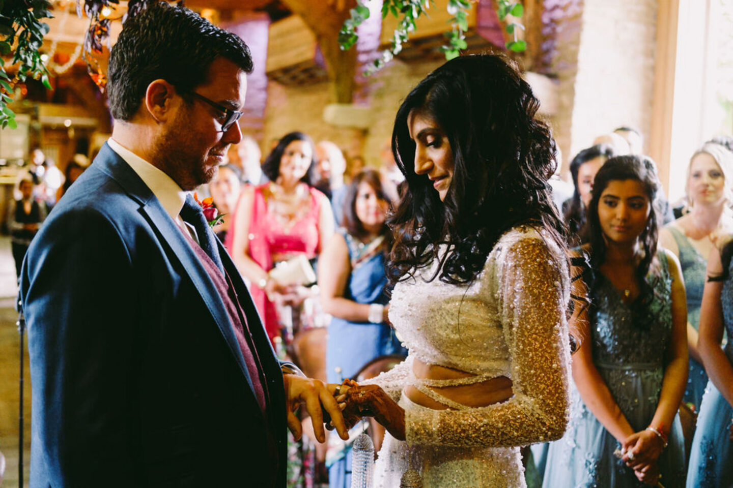 An English And Sikh Multi Cultural Wedding In The Launton Tythe Barn