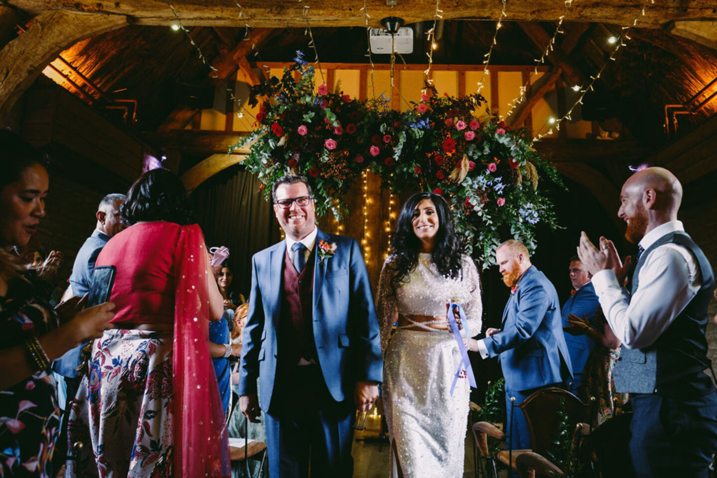 An English And Sikh Multi Cultural Wedding In The Launton Tythe Barn