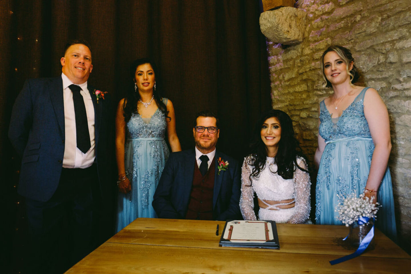 An English And Sikh Multi Cultural Wedding In The Launton Tythe Barn