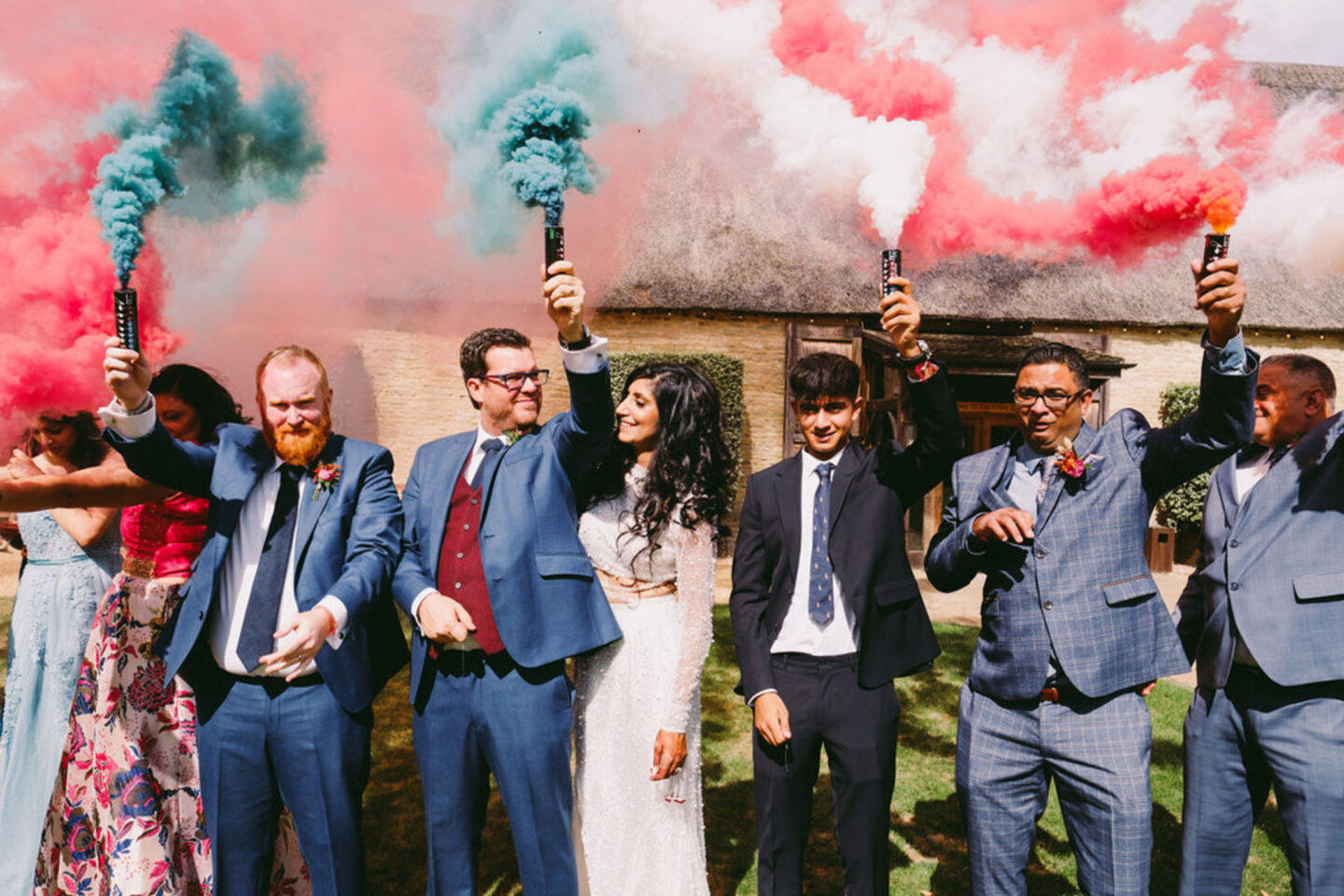 An English And Sikh Multi Cultural Wedding In The Launton Tythe Barn