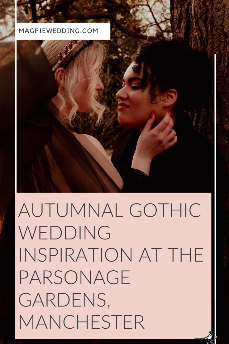 Autumnal Gothic Wedding Inspiration At The Parsonage Gardens, Manchester