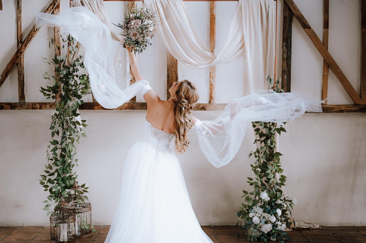 Alex Murphy Showcases Her Kay Heeley Wedding Dress