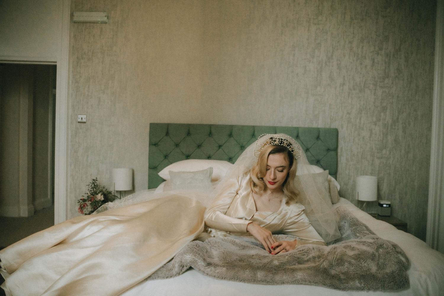 Romantic Retro Wedding With Ethical Details