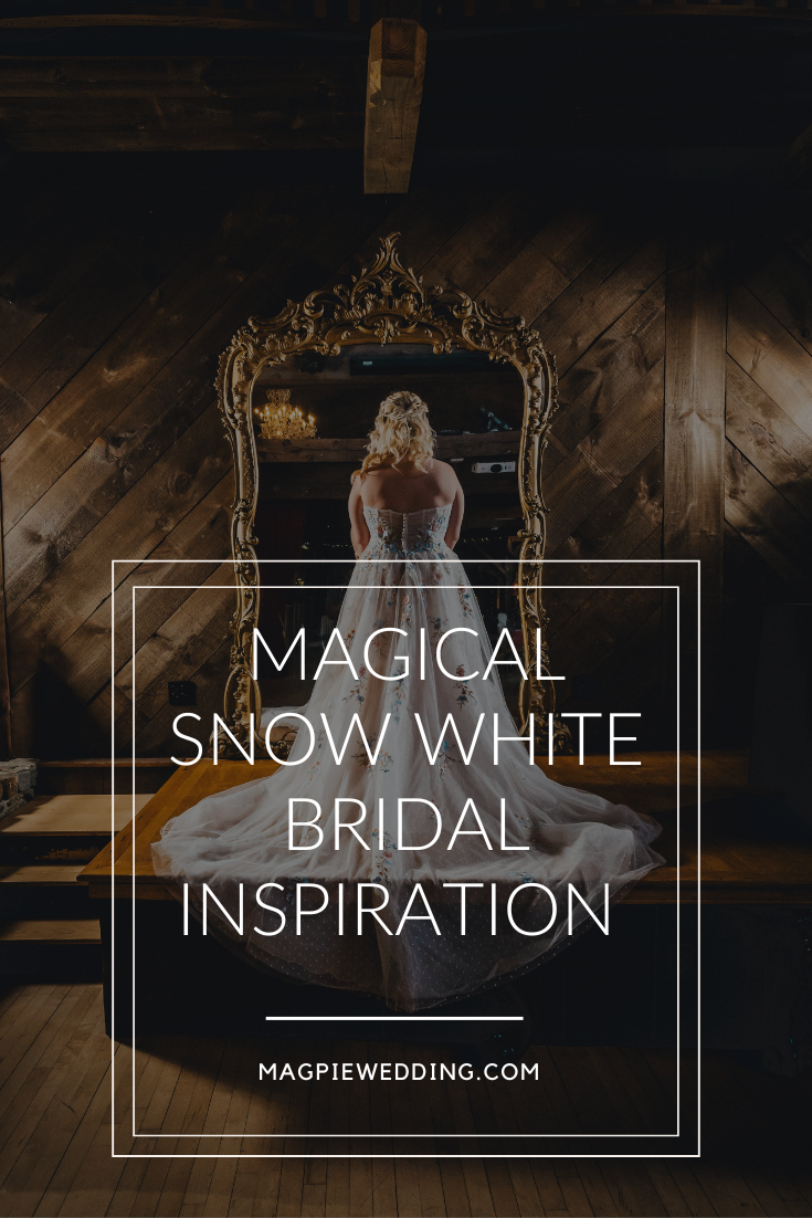 Magical Snow White Bride At Bill Millers Castle 