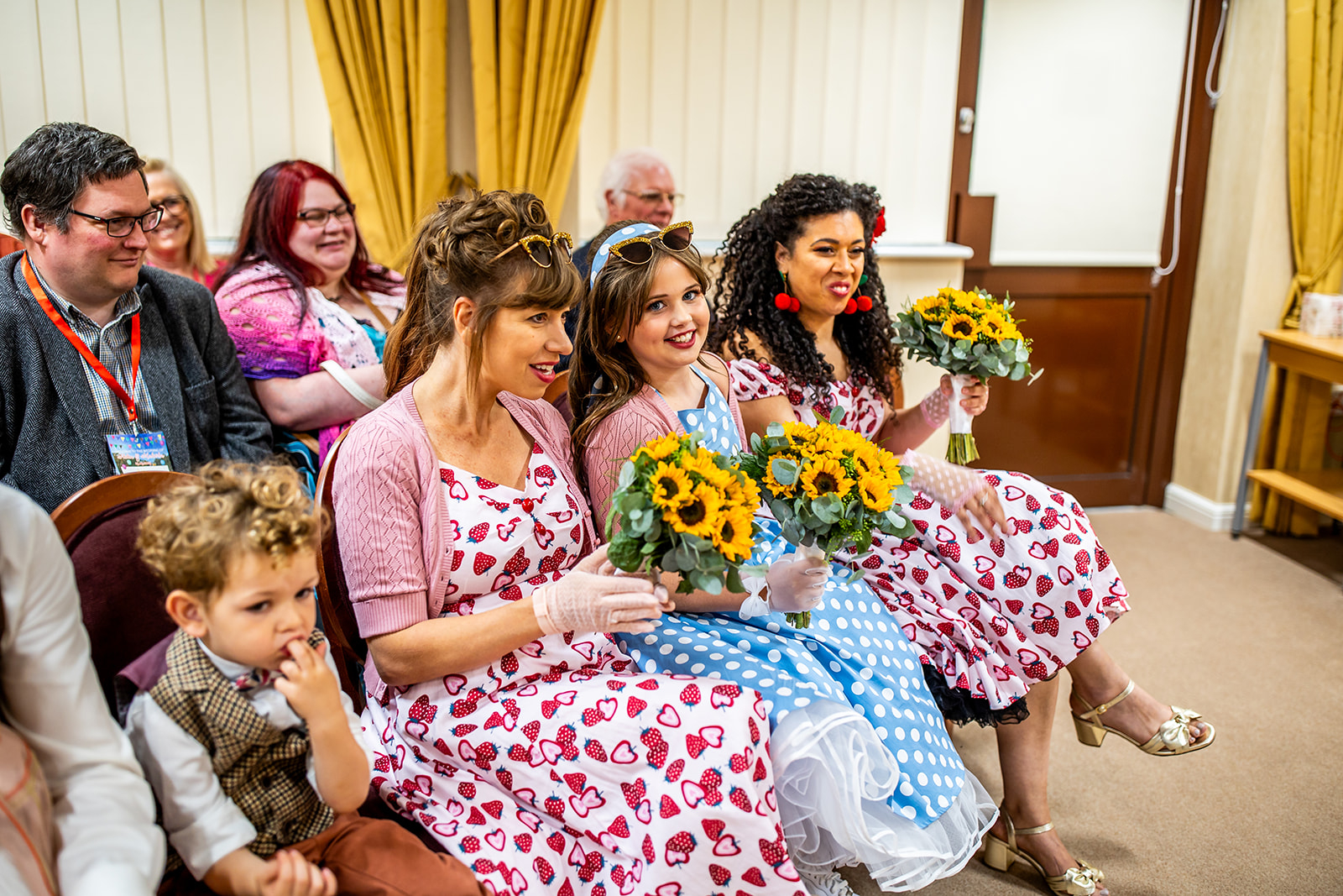 A Vintage Afternoon Tea Wedding at Elford Village Hall
