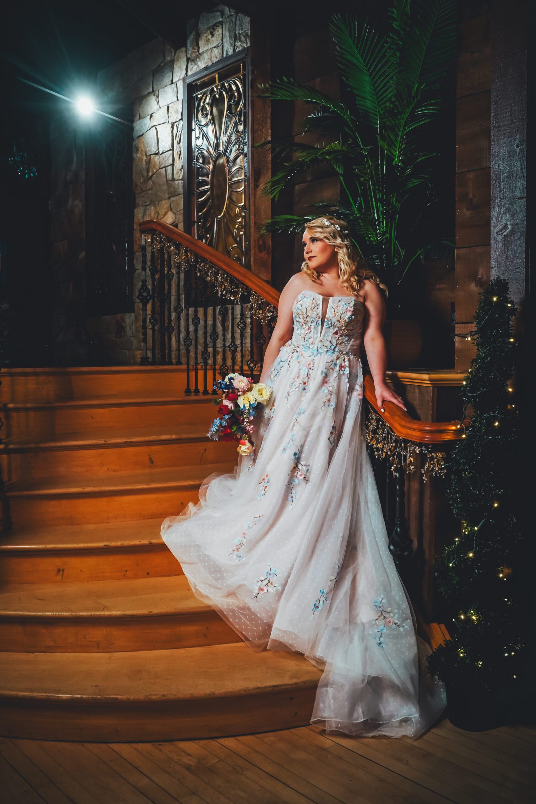 Magical Snow White Bride At Bill Millers Castle