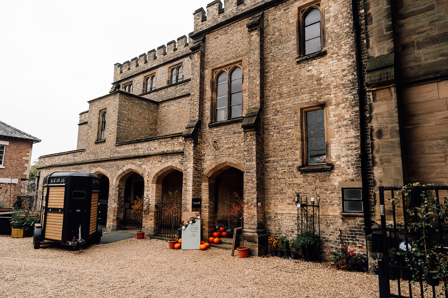 Dark and Romantic Gothic Wedding at The Sessions House