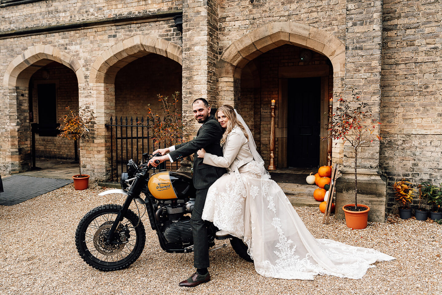 Dark and Romantic Gothic Wedding at The Sessions House