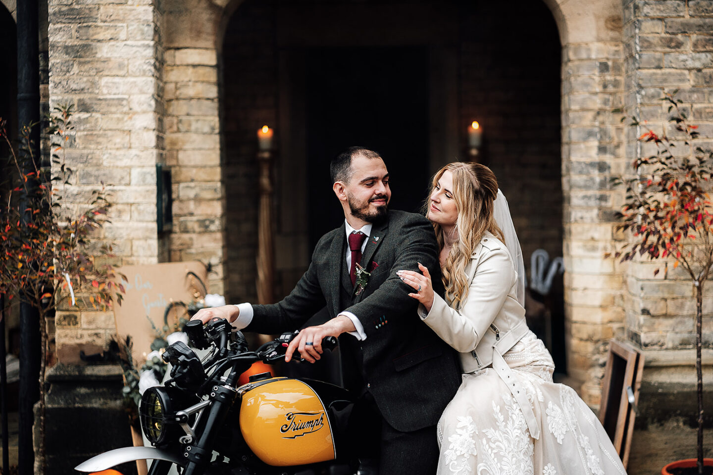 Dark and Romantic Gothic Wedding at The Sessions House