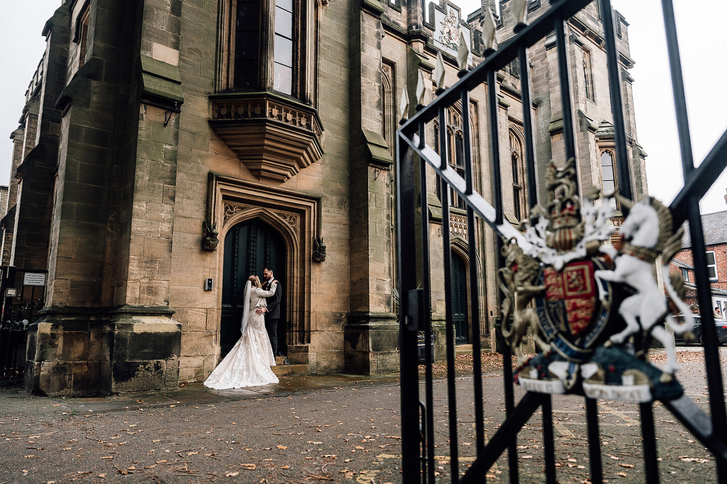 Dark and Romantic Gothic Wedding at The Sessions House