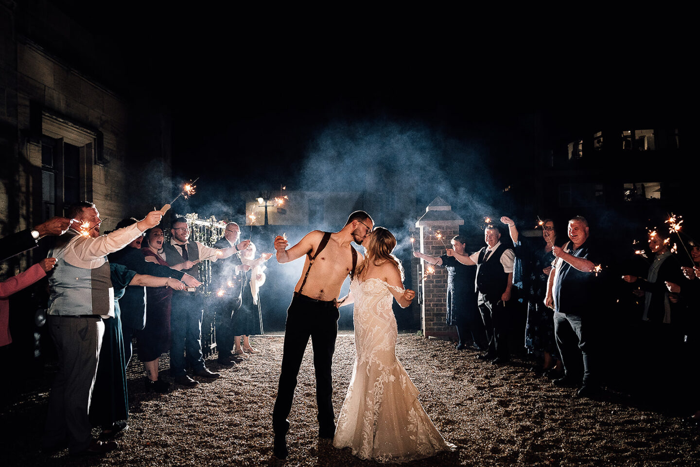 Dark and Romantic Gothic Wedding at The Sessions House