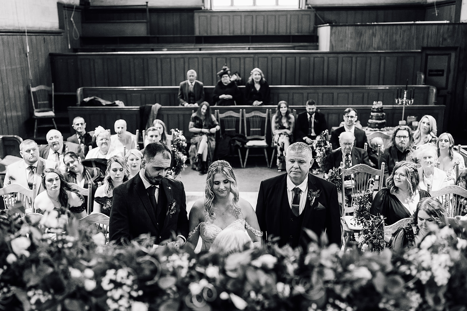 Dark and Romantic Gothic Wedding at The Sessions House