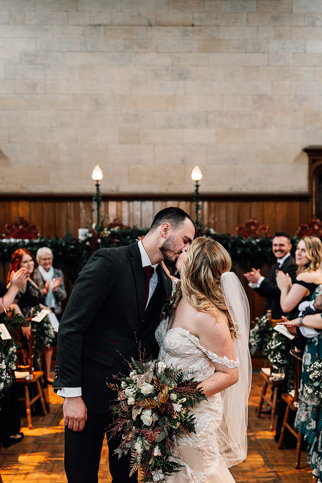 Dark and Romantic Gothic Wedding at The Sessions House