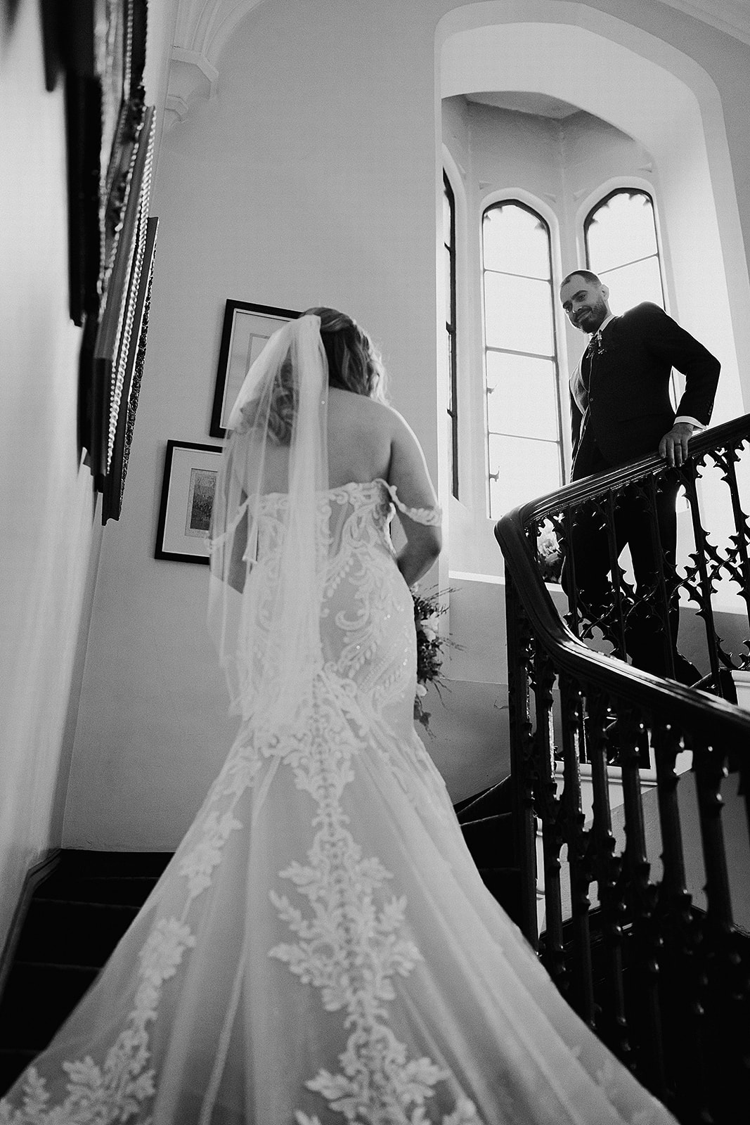 Dark and Romantic Gothic Wedding at The Sessions House