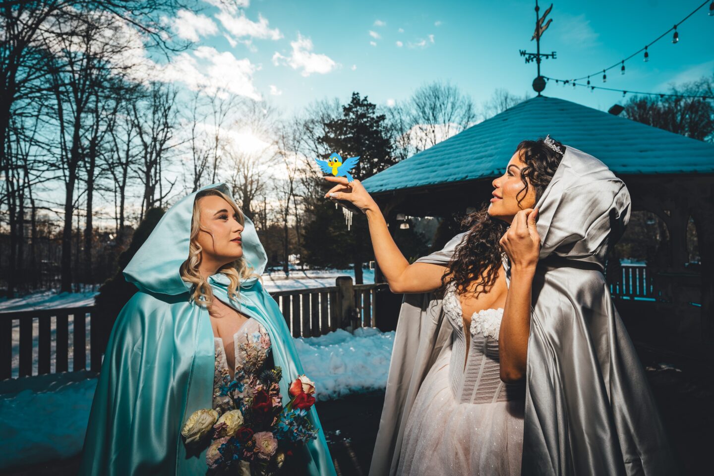 Magical Snow White Bride At Bill Millers Castle 
